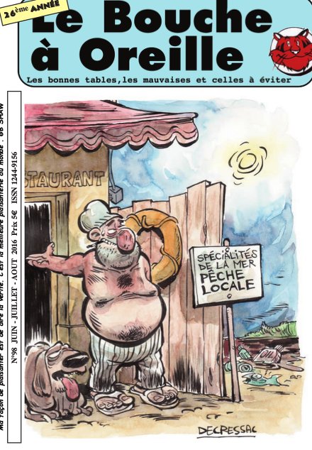 EDITO 98 LE BOUCHE À OREILLE