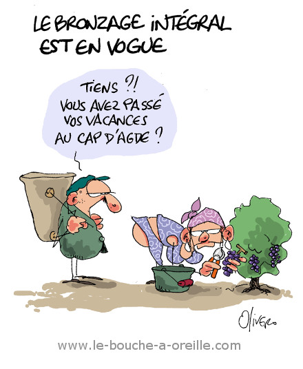 BAO DESSIN HUMOUR RESTAURANT OLIVERO CAP D AGDE