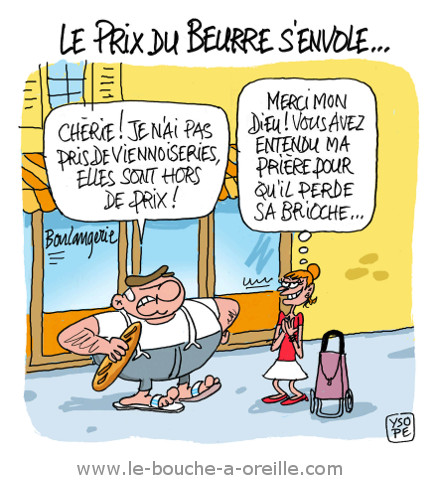 BAO DESSIN HUMOUR RESTAURANT PRIX DU BEURRE YSOPE