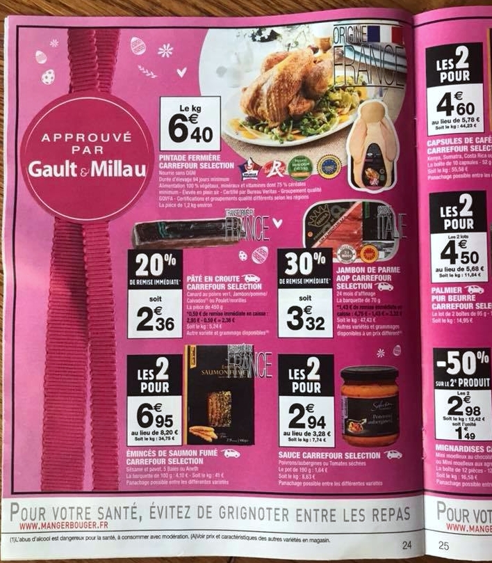 J'embrasse pas carrefour gault et millau