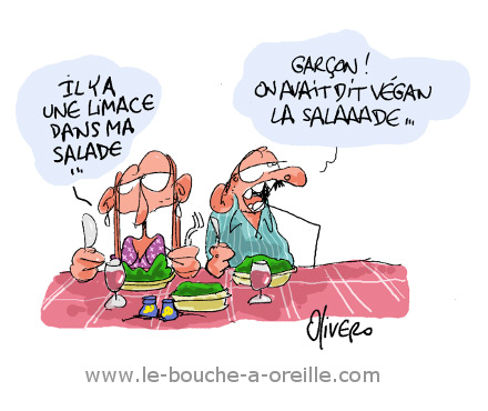 salade végan de Olivero